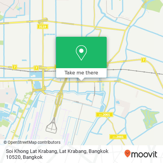 Soi Khong Lat Krabang, Lat Krabang, Bangkok 10520 map