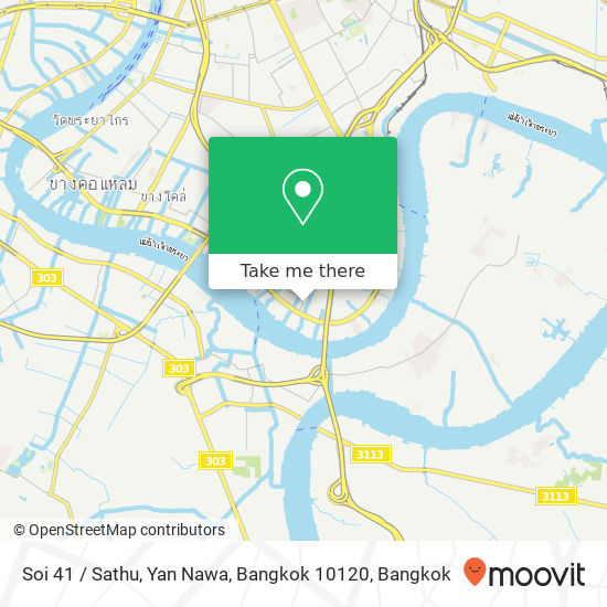 Soi 41 / Sathu, Yan Nawa, Bangkok 10120 map