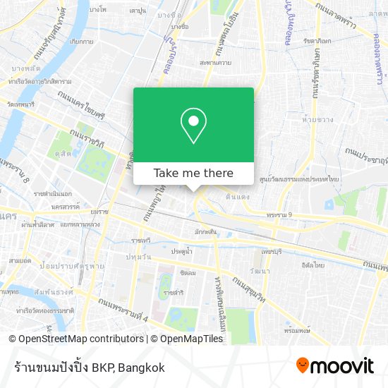 ร้านขนมปังปิ้ง BKP map