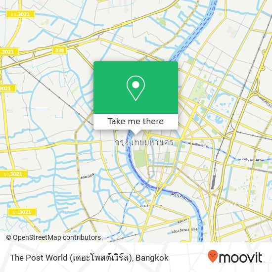 The Post World (เดอะโพสต์เวิร์ล) map