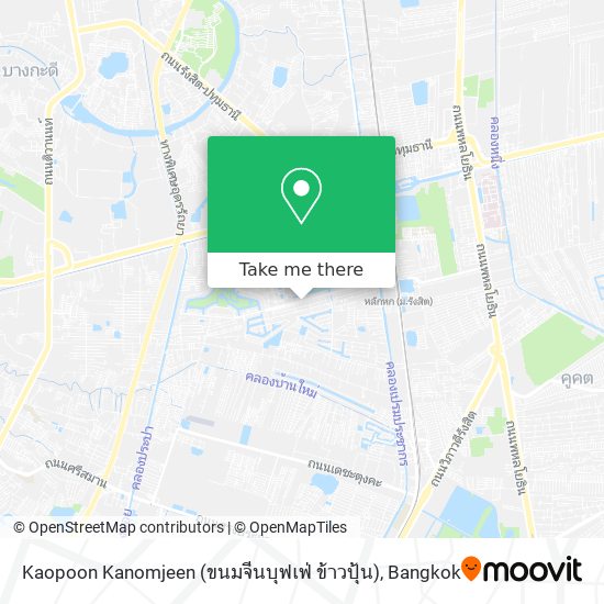 Kaopoon Kanomjeen (ขนมจีนบุฟเฟ่ ข้าวปุ้น) map