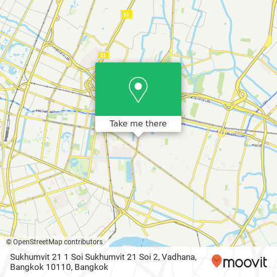 Sukhumvit 21 1 Soi Sukhumvit 21 Soi 2, Vadhana, Bangkok 10110 map