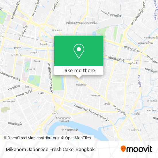 Mikanom Japanese Fresh Cake map