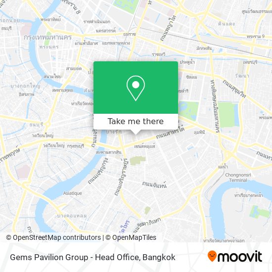 Gems Pavilion Group - Head Office map