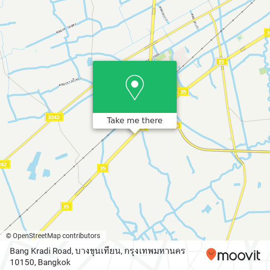 Bang Kradi Road, บางขุนเทียน, กรุงเทพมหานคร 10150 map