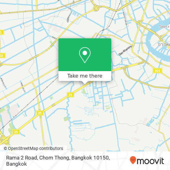 Rama 2 Road, Chom Thong, Bangkok 10150 map