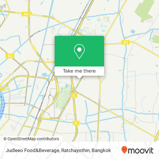 Judleeo Food&Beverage, Ratchayothin map