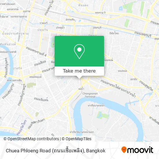 Chuea Phloeng Road (ถนนเชื้อเพลิง) map