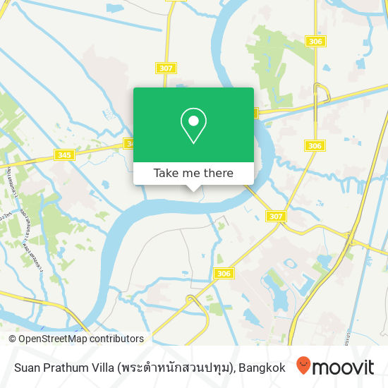 Suan Prathum Villa (พระตำหนักสวนปทุม) map