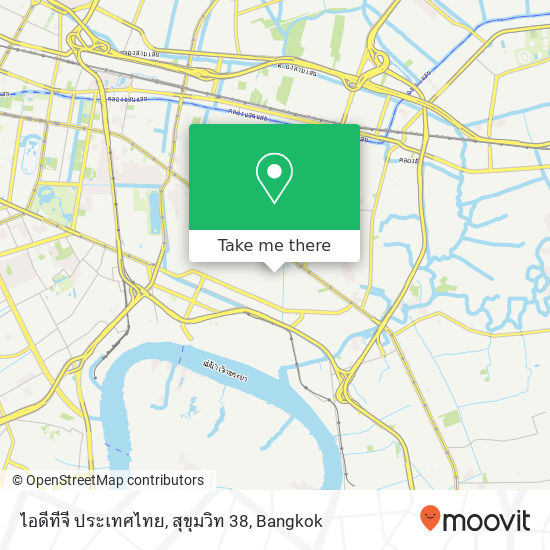 ไอดีทีจี ประเทศไทย, สุขุมวิท 38 map