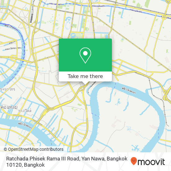 Ratchada Phisek Rama III Road, Yan Nawa, Bangkok 10120 map