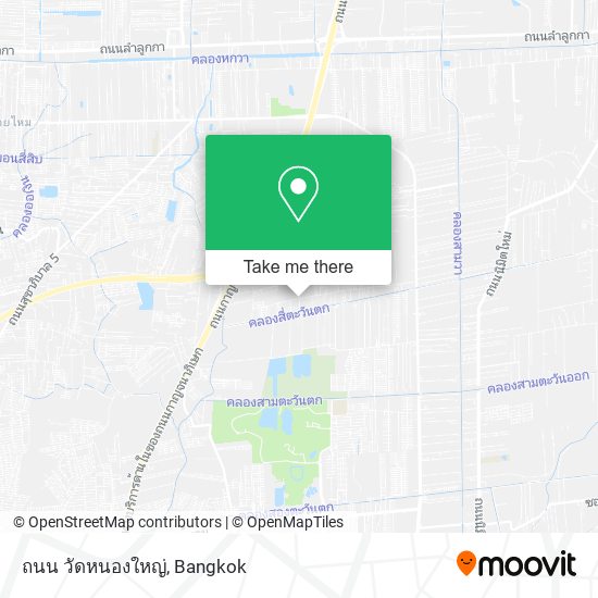 ถนน วัดหนองใหญ่ map