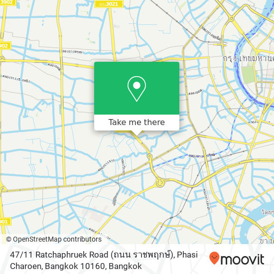 47 / 11 Ratchaphruek Road (ถนน ราชพฤกษ์), Phasi Charoen, Bangkok 10160 map