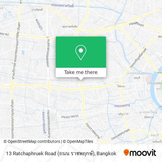 13 Ratchaphruek Road (ถนน ราชพฤกษ์) map