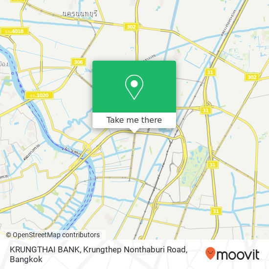 KRUNGTHAI BANK, Krungthep Nonthaburi Road map