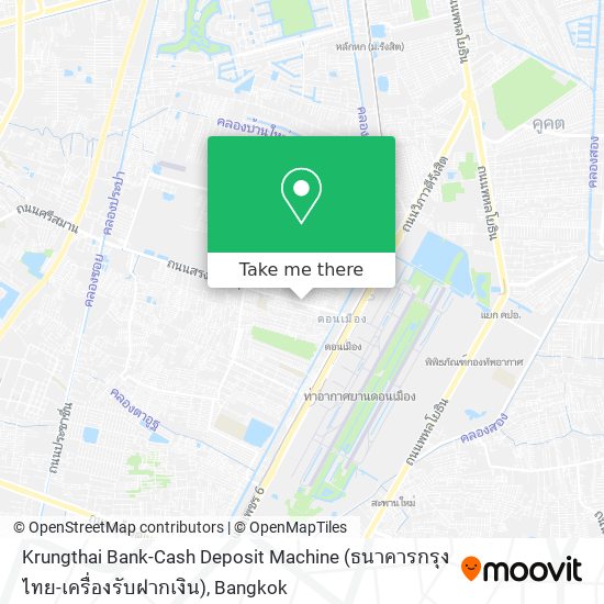 Krungthai Bank-Cash Deposit Machine (ธนาคารกรุงไทย-เครื่องรับฝากเงิน) map