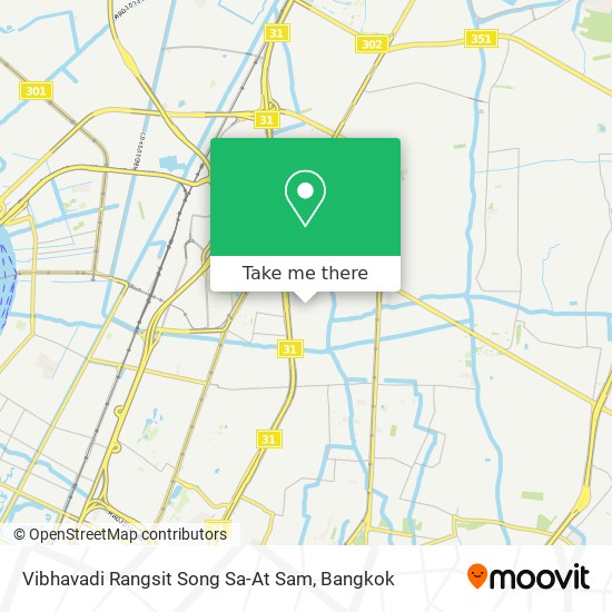 Vibhavadi Rangsit Song Sa-At Sam map