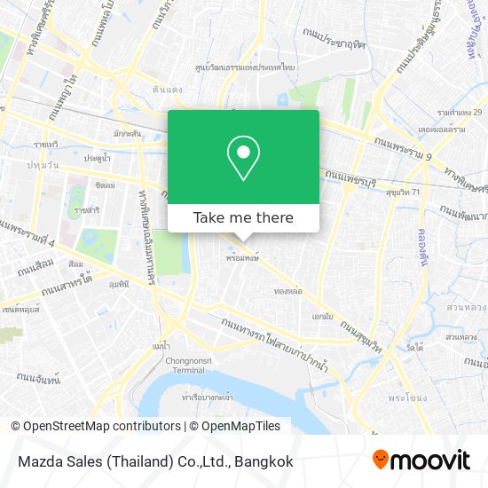 Mazda Sales (Thailand) Co.,Ltd. map