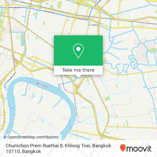 Chumchon Prem Ruethai 8, Khlong Toei, Bangkok 10110 map