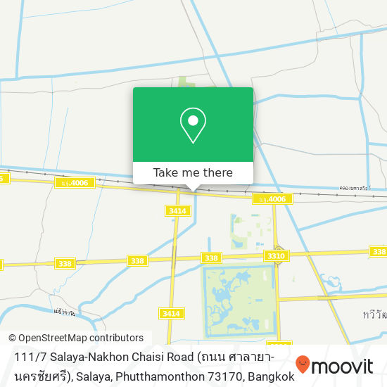 111 / 7 Salaya-Nakhon Chaisi Road (ถนน ศาลายา-นครชัยศรี), Salaya, Phutthamonthon 73170 map