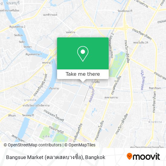 Bangsue Market (ตลาดสดบางซื่อ) map