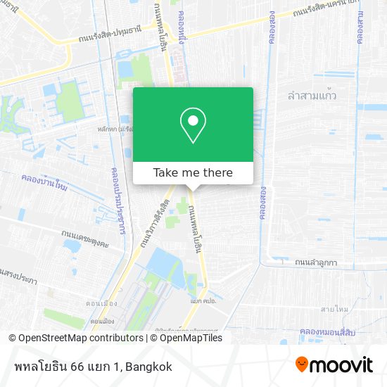 พหลโยธิน 66 แยก 1 map