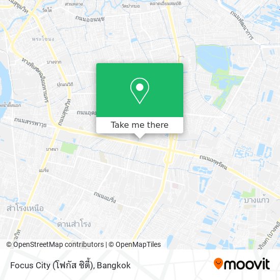 Focus City (โฟกัส ซิตี้) map