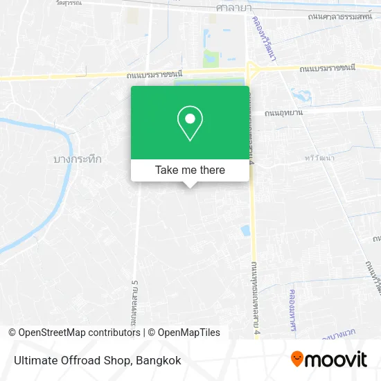 Ultimate Offroad Shop, บางกระทึก, สามพราน 73210 map