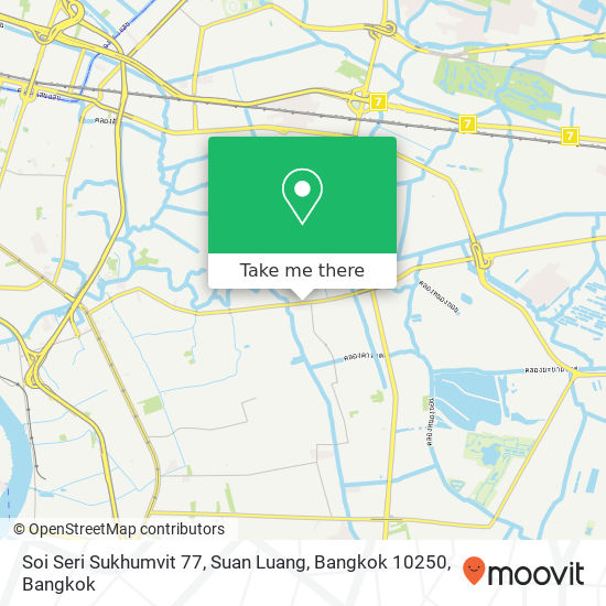 Soi Seri Sukhumvit 77, Suan Luang, Bangkok 10250 map