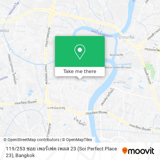 119 / 253 ซอย เพอร์เฟค เพลส 23 (Soi Perfect Place 23) map