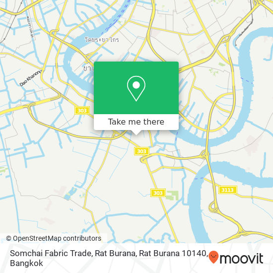 Somchai Fabric Trade, Rat Burana, Rat Burana 10140 map