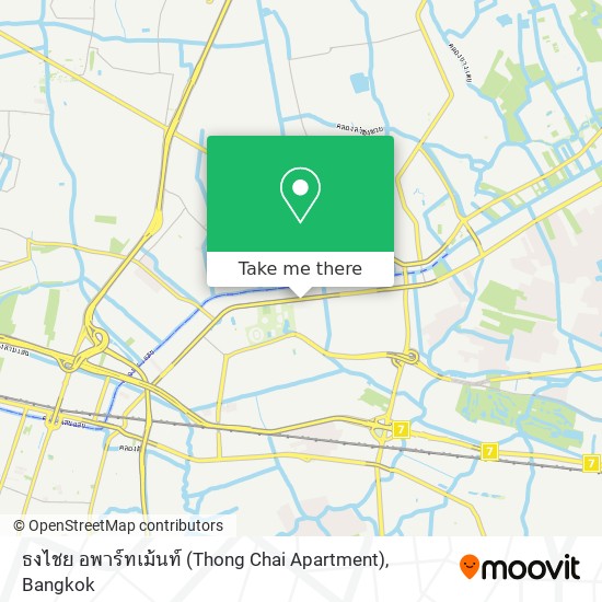 ธงไชย อพาร์ทเม้นท์ (Thong Chai Apartment) map