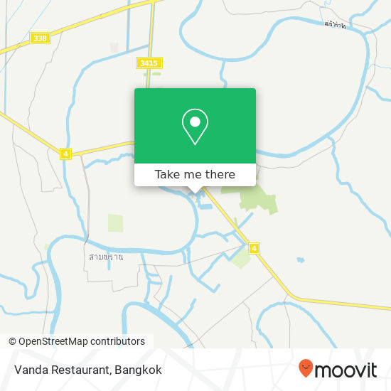 Vanda Restaurant map