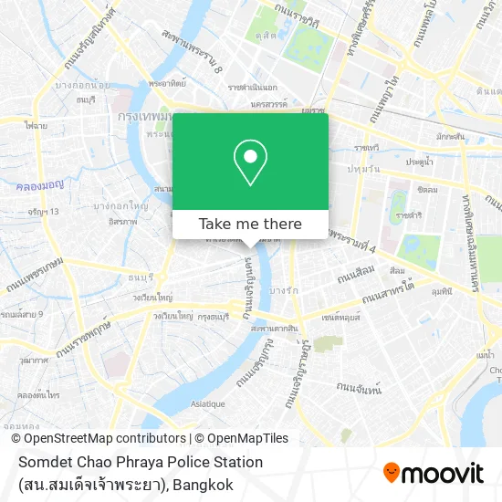 Somdet Chao Phraya Police Station (สน.สมเด็จเจ้าพระยา) map
