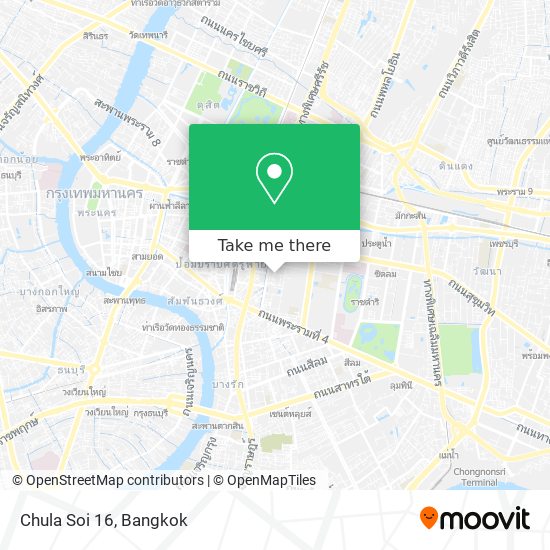 Chula Soi 16 map