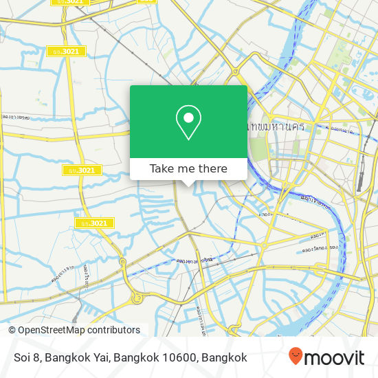 Soi 8, Bangkok Yai, Bangkok 10600 map