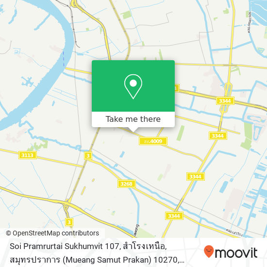 Soi Pramrurtai Sukhumvit 107, สำโรงเหนือ, สมุทรปราการ (Mueang Samut Prakan) 10270 map