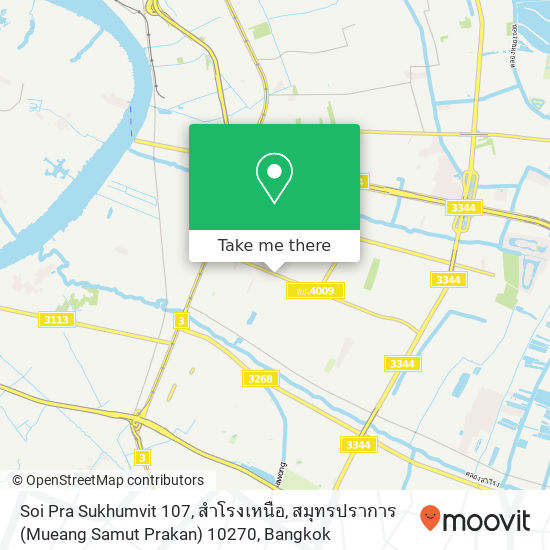 Soi Pra Sukhumvit 107, สำโรงเหนือ, สมุทรปราการ (Mueang Samut Prakan) 10270 map