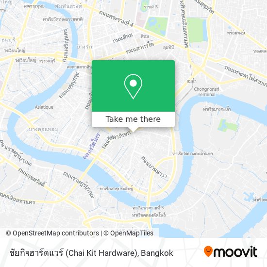 ชัยกิจฮาร์ดแวร์ (Chai Kit Hardware) map