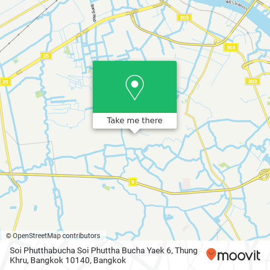 Soi Phutthabucha Soi Phuttha Bucha Yaek 6, Thung Khru, Bangkok 10140 map