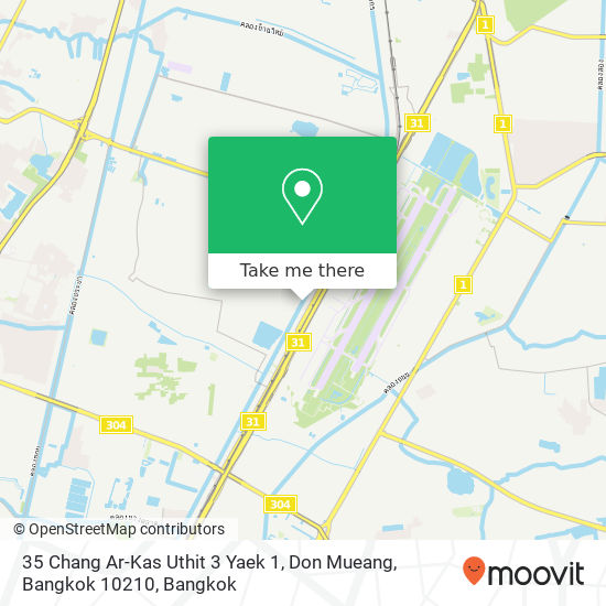 35 Chang Ar-Kas Uthit 3 Yaek 1, Don Mueang, Bangkok 10210 map