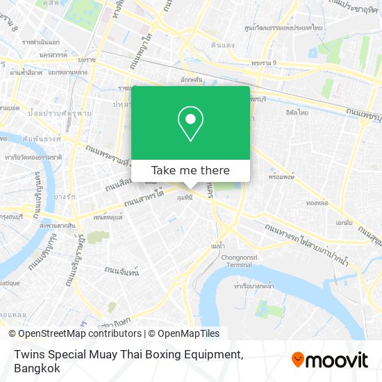 Twins Special Muay Thai Boxing Equipment map