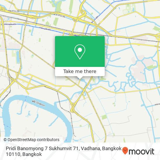Pridi Banomyong 7 Sukhumvit 71, Vadhana, Bangkok 10110 map