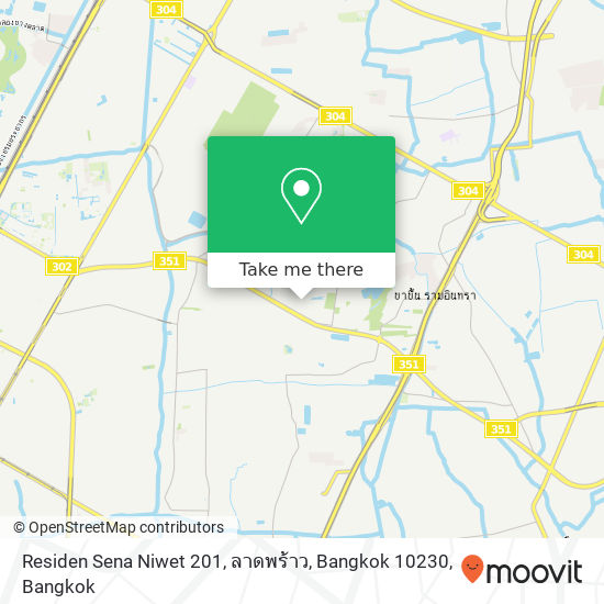 Residen Sena Niwet 201, ลาดพร้าว, Bangkok 10230 map