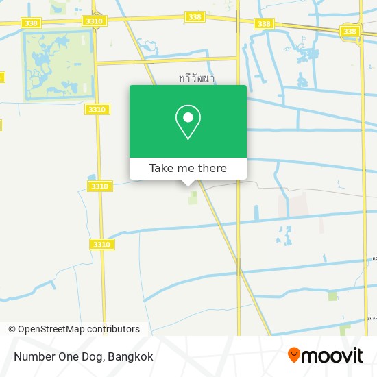 Number One Dog map