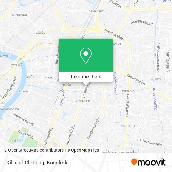 Killland Clothing map