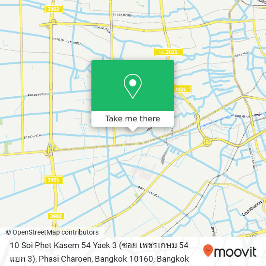 10 Soi Phet Kasem 54 Yaek 3 (ซอย เพชรเกษม 54 แยก 3), Phasi Charoen, Bangkok 10160 map