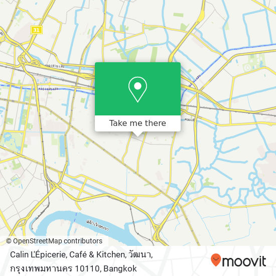 Calin L'Épicerie, Café & Kitchen, วัฒนา, กรุงเทพมหานคร 10110 map