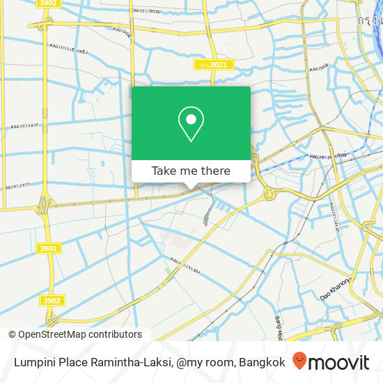 Lumpini Place Ramintha-Laksi, @my room map