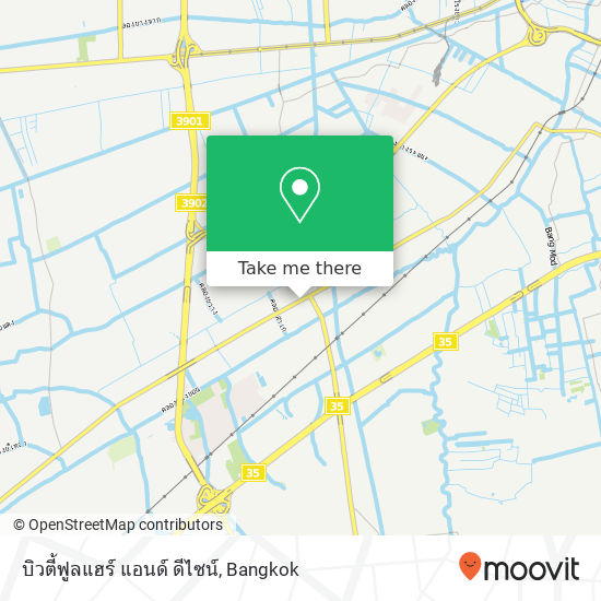 บิวตี้ฟูลแฮร์ แอนด์ ดีไซน์ map